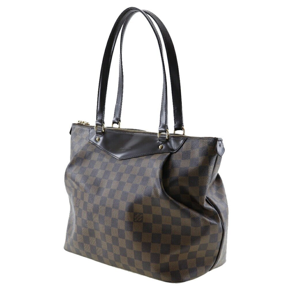 LOUIS VUITTON Brown Damier Canvas Shoulder Bag - Picture 2 of 10